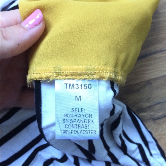 SOLD THML | Arielle Embroidered Striped Tank Top - Picture 7 of 7